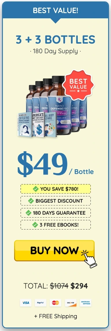 NanoDefense Pro 6 bottles